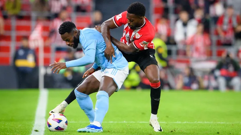 Trận đấu giữa Celta Vigo và Athletic Bilbao