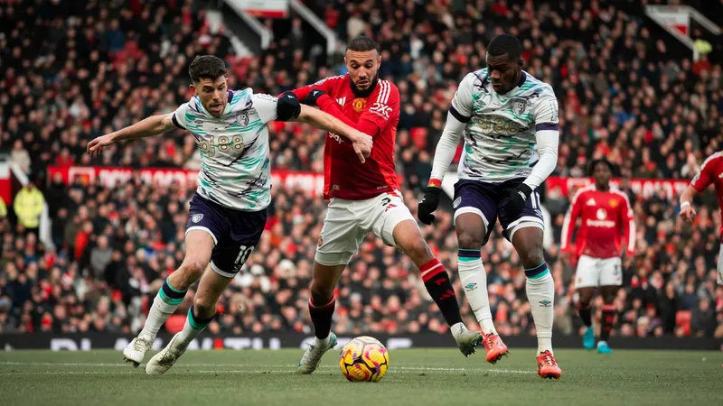Trận đấu giữa MU và Bournemouth