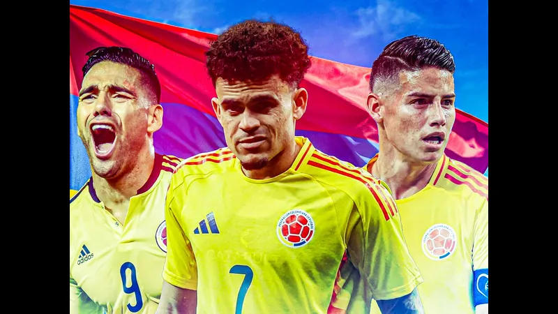 Cầu thủ Colombia đang ghi bàn vào lưới Croatia